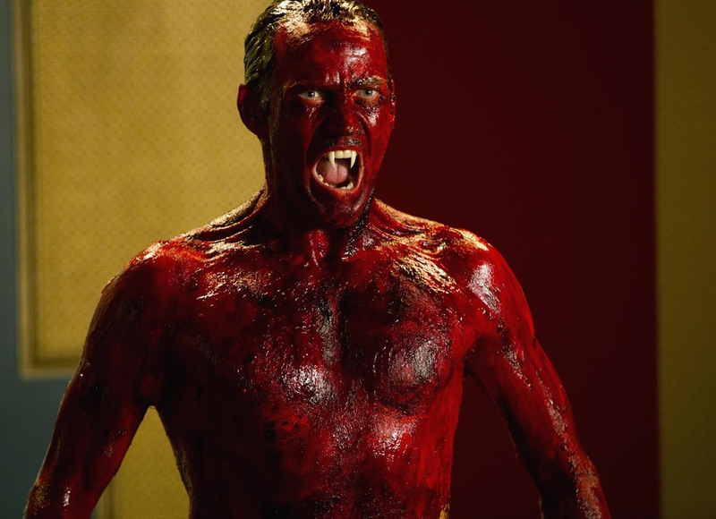 True Blood era una serie bastante exagerada con la sangre.